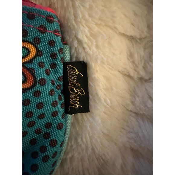 Laurel Burch "Feline Clan" Mini Clutch Cosemtic Pouch EUC - Picture 5 of 6